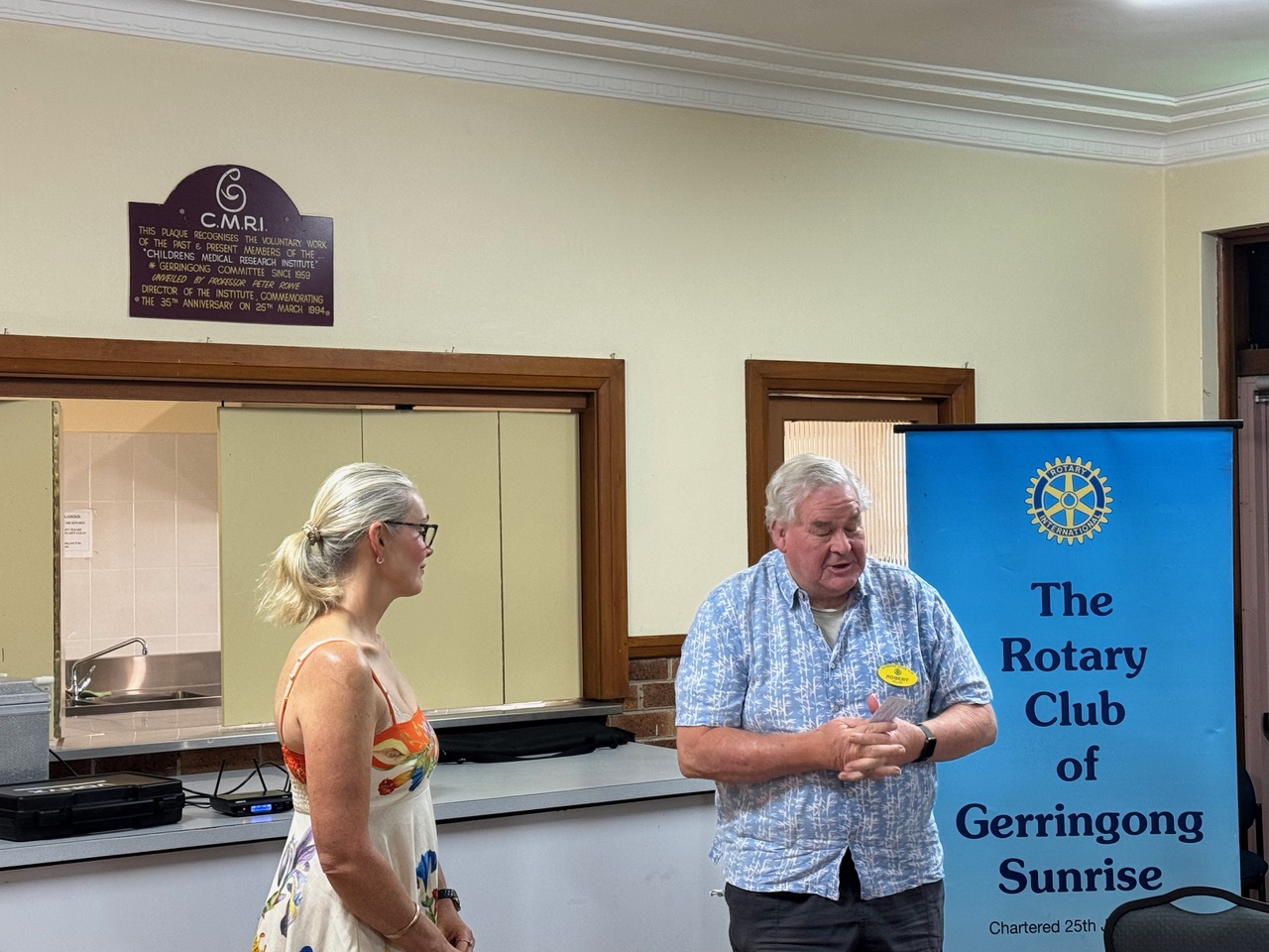 Out and about with Gerringong Rotary in October