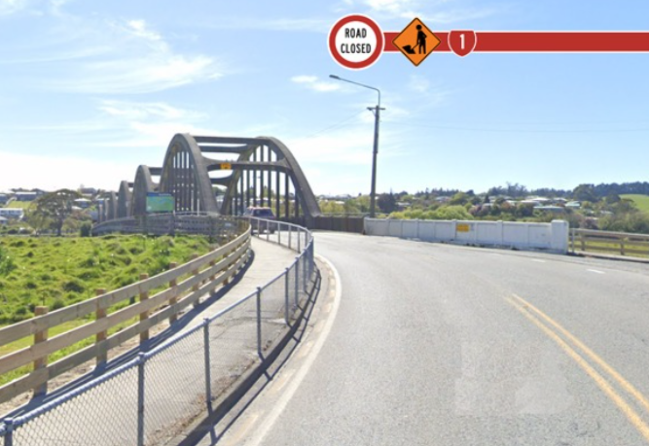 Night closures for bridge maintenance, street restrictions in Balclutha