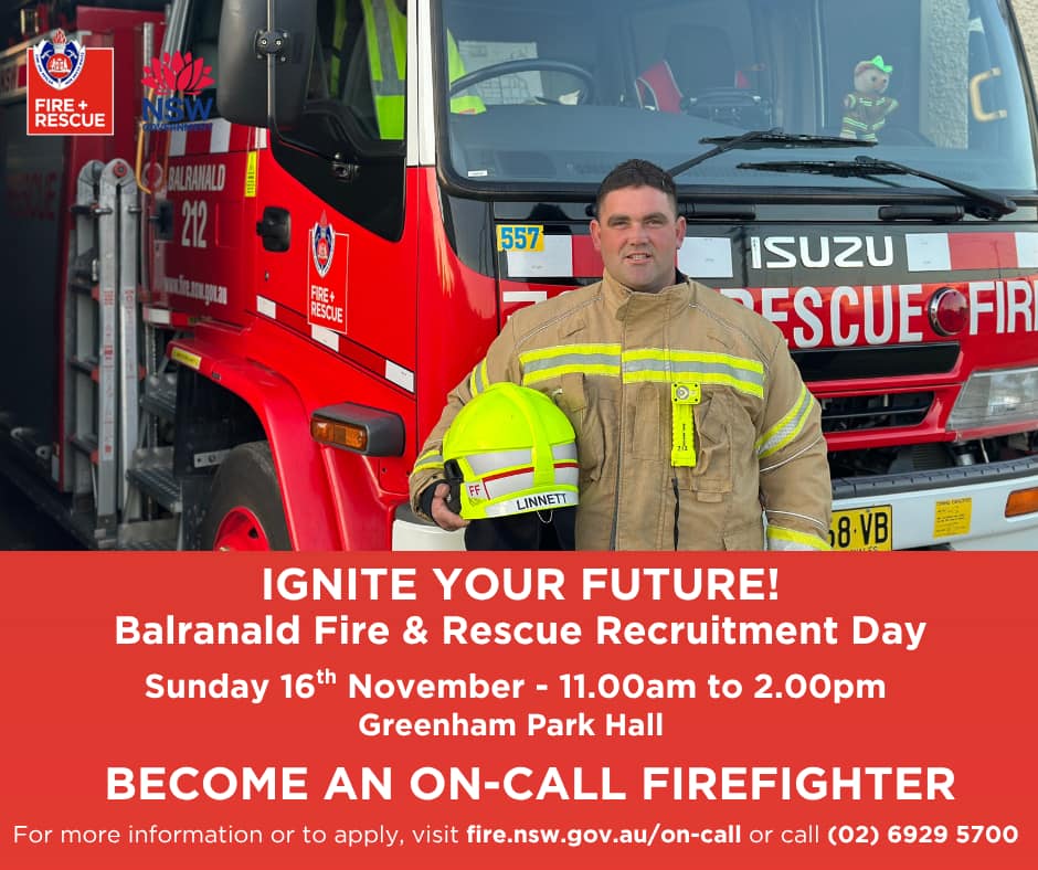 Balranald is calling for firefighters