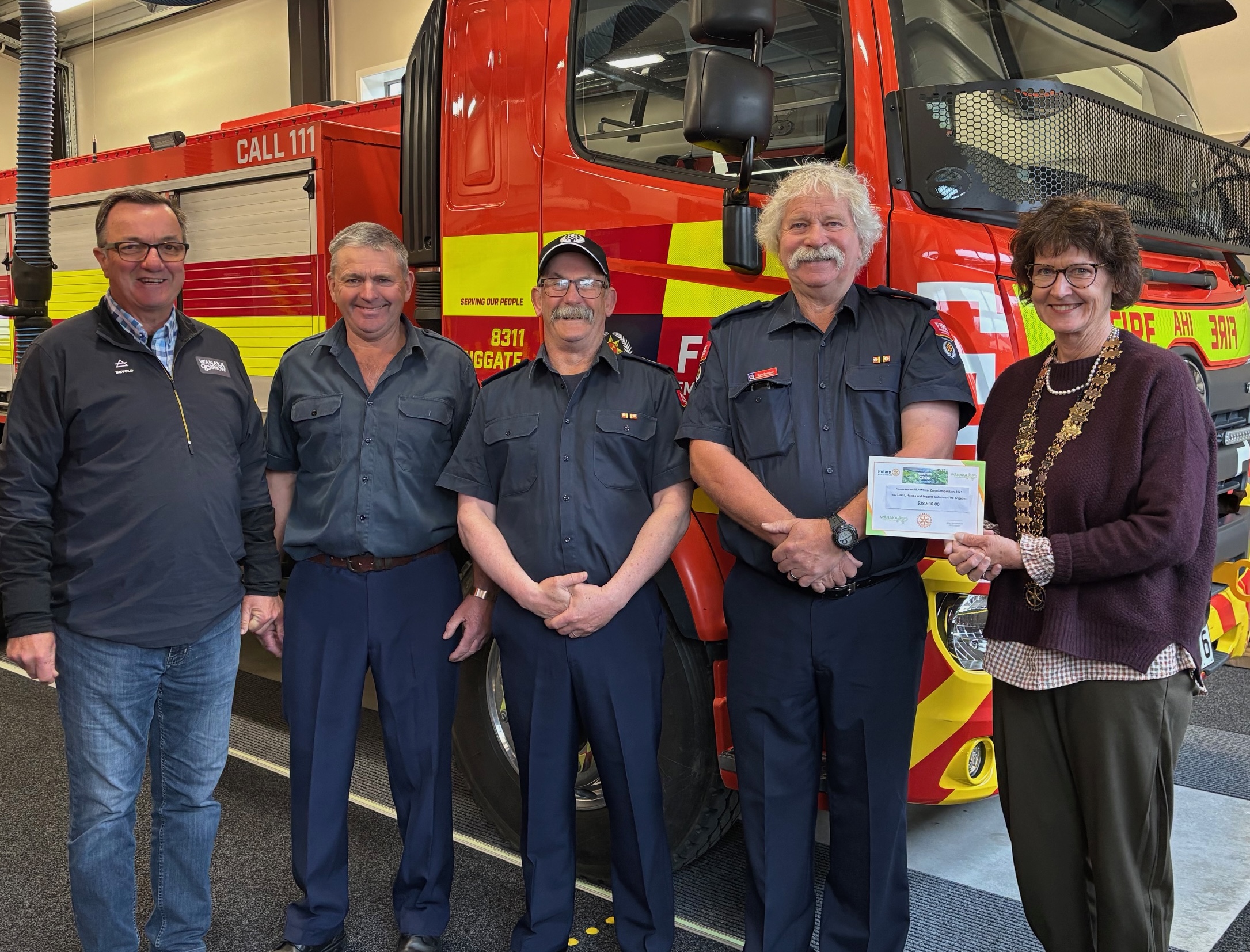 ‘Community spirit’ on display as crop competition donations presented