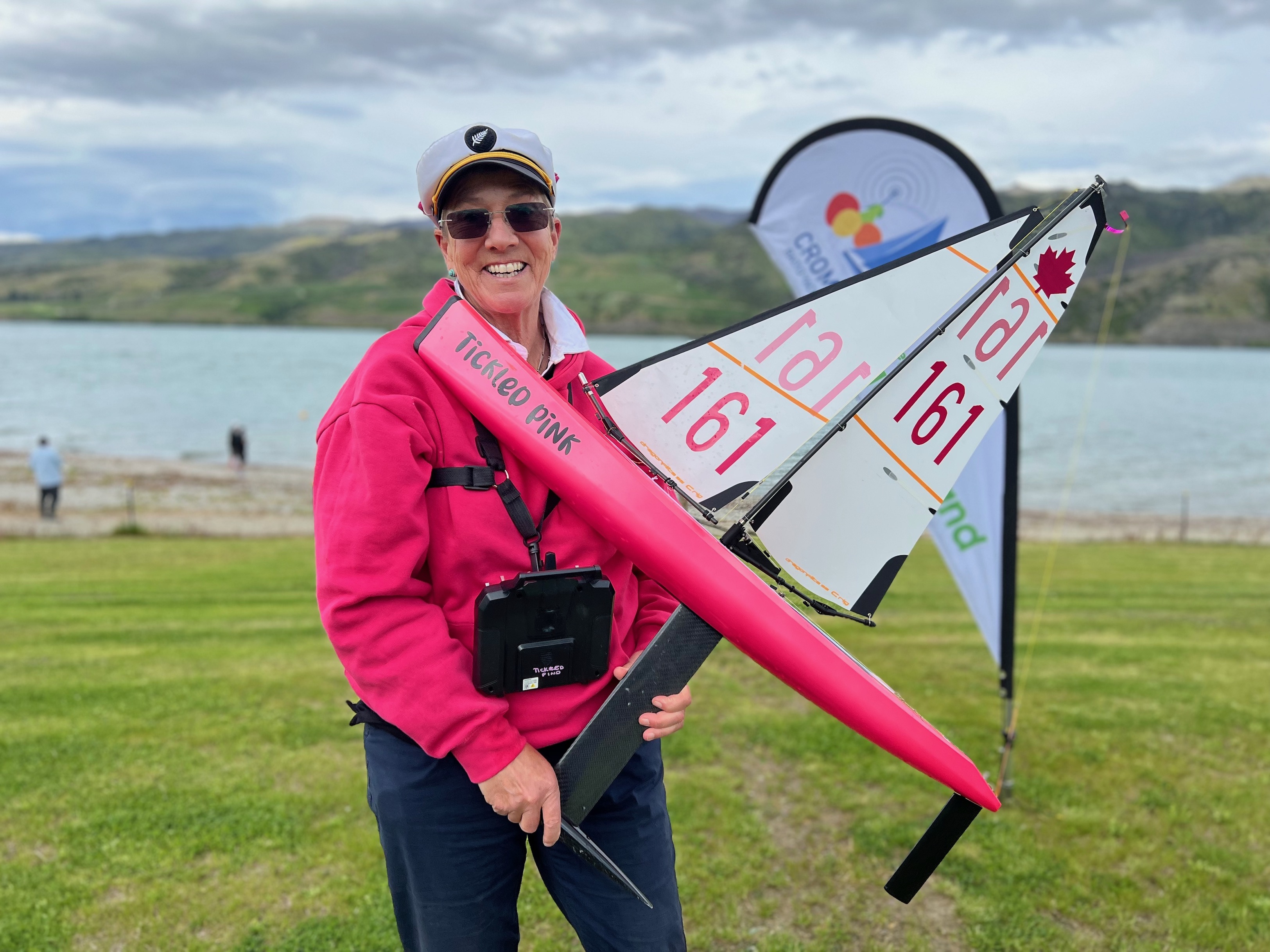 Mini yachts brave ‘ocean racing’ conditions on Lake Dunstan