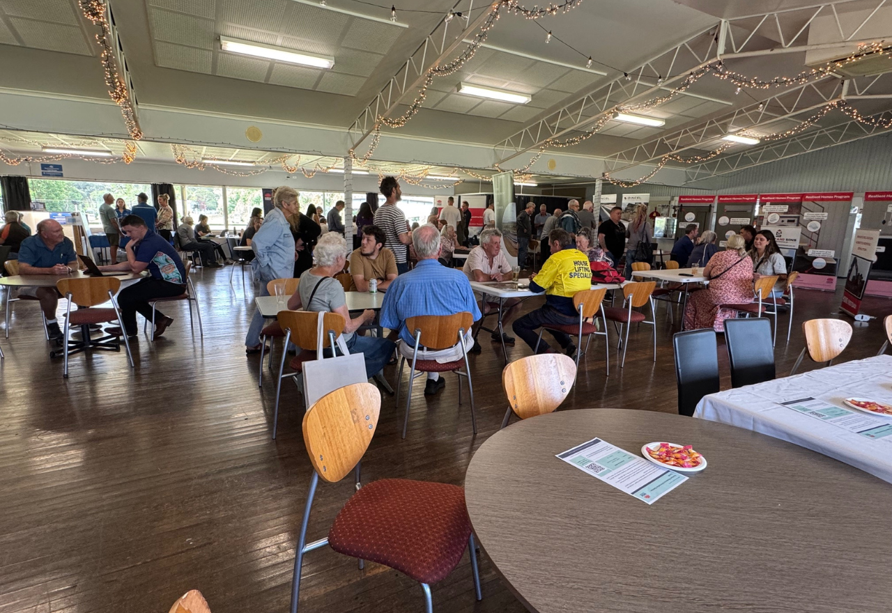 Good crowd turns up to Resilient Homes Expo in South Lismore