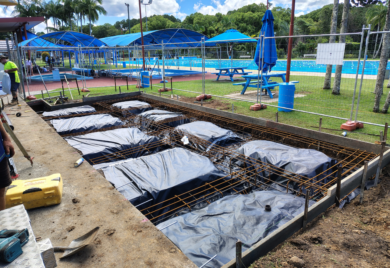 Work on Mullum pool heating has started
