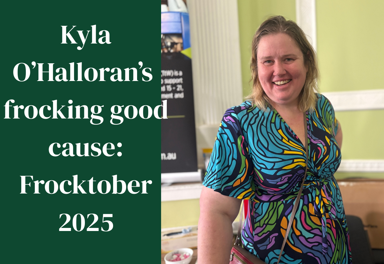 Kyla’s frocking good cause