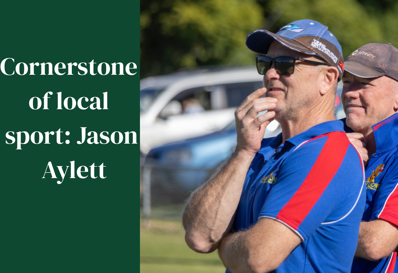 Cornerstone of local sport: Jason Aylett