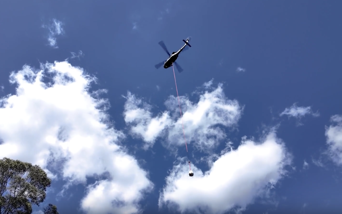 Black Hawk delivers boulders to restore historic water supply at Lavertys Gap