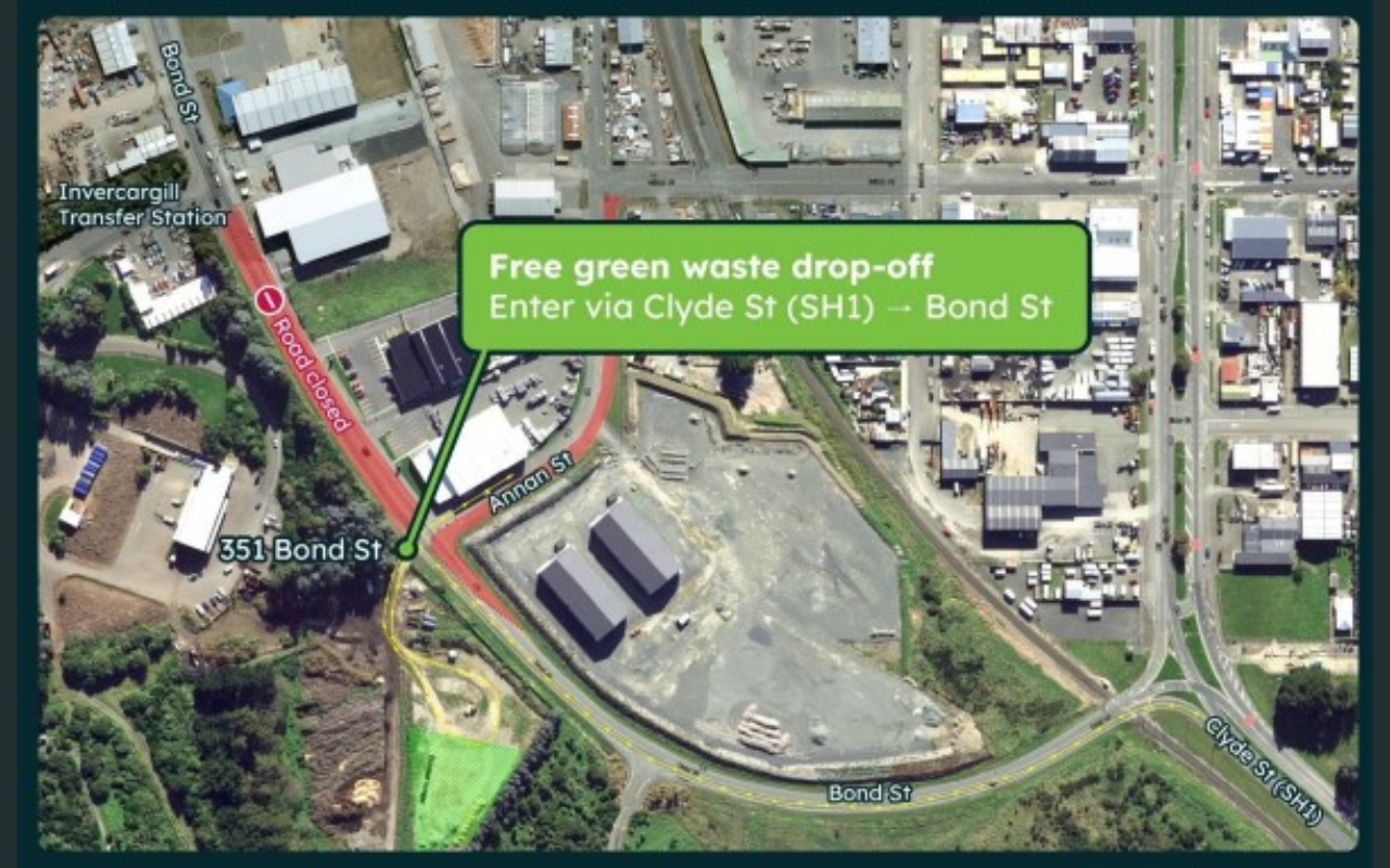 Free green waste and scrap metal disposal for residents