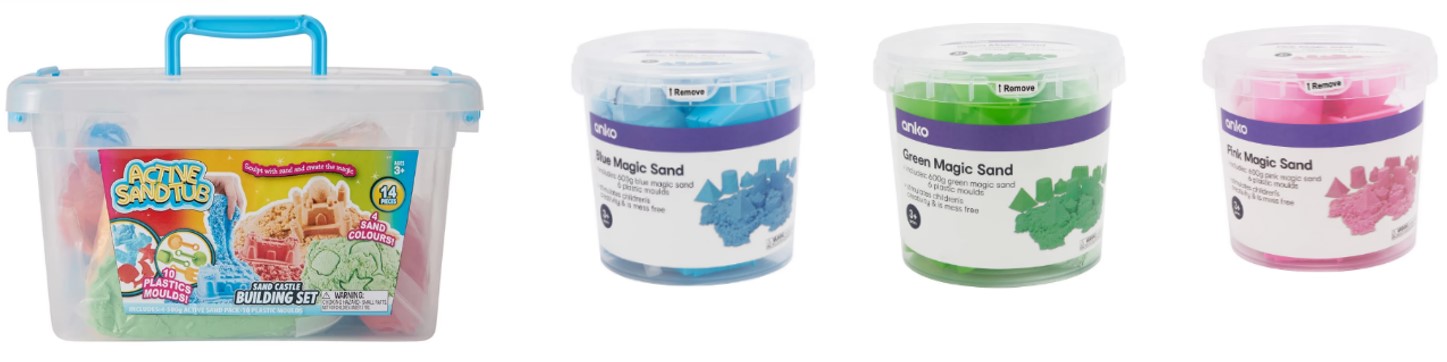 Sand recall expands after asbestos found in more Kmart products
