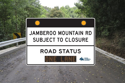 Jamberoo road safety boosted by permanent active signs