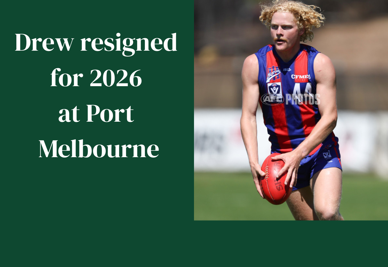 Former Balranald Roo Drew Lloyd resigned for 2026 at Port 