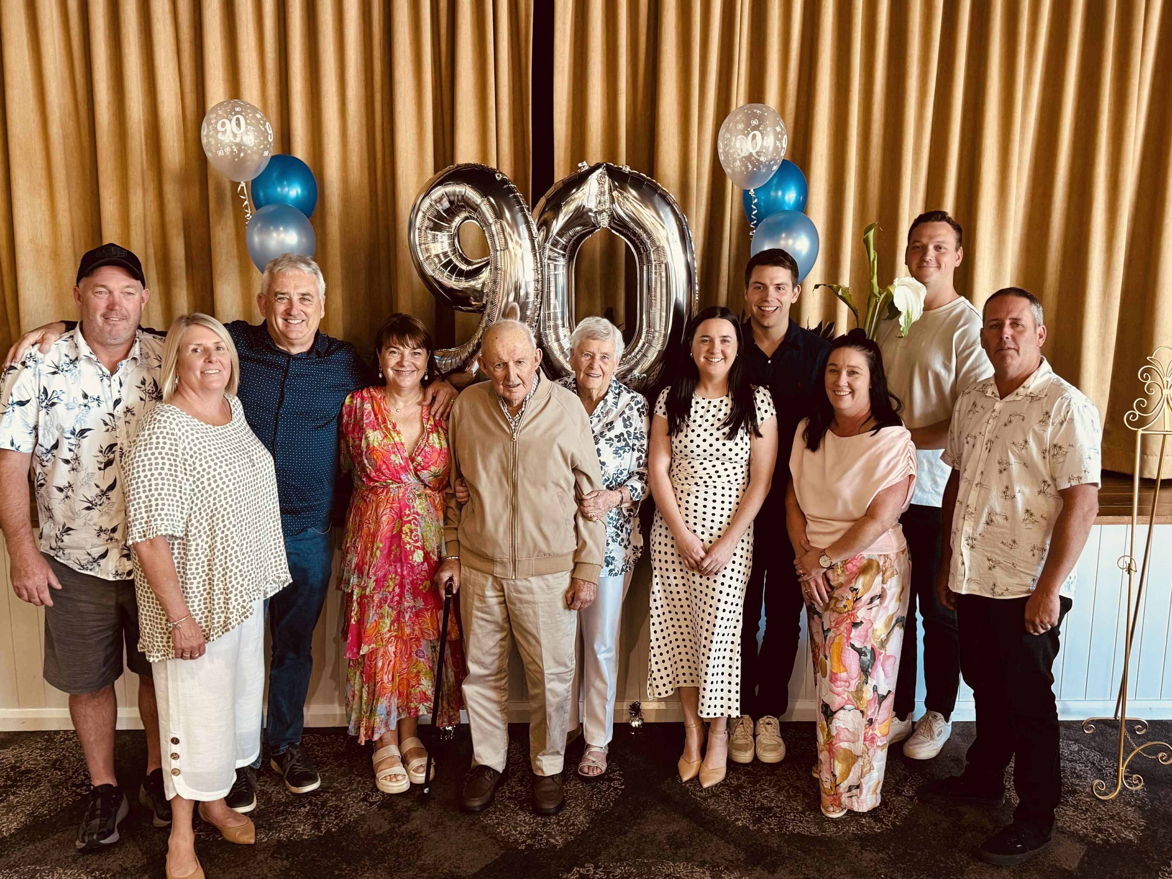 90 years Young: Community celebrates Bob’s lifelong service