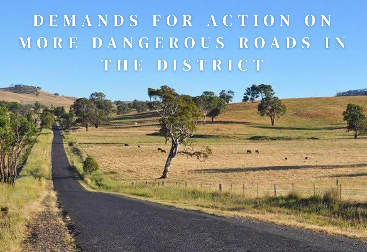 Demands for action on more dangerous roads in the district