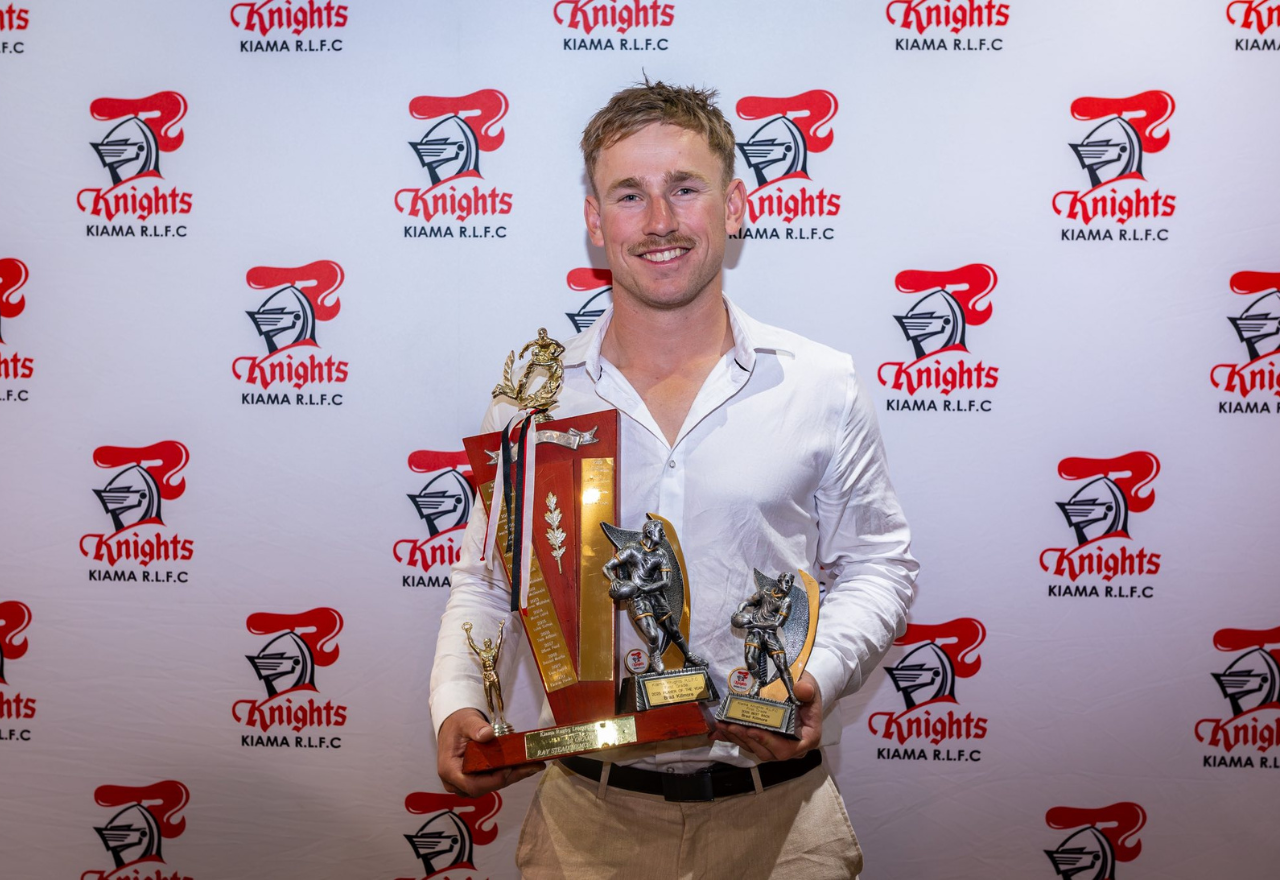 Brad wins Knights’ Best and Fairest in dream return season