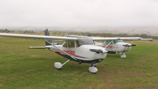 Aerial shark patrols resume for summer