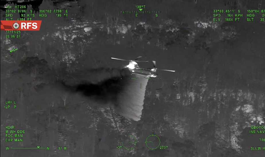RFS Chinook reaches major milestone with first nighttime bombing operation
