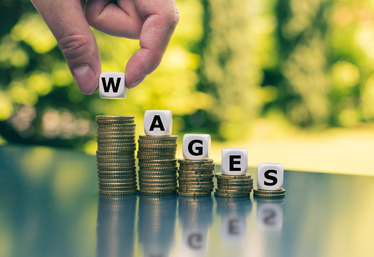 Wages rise 3.4% in the year to September