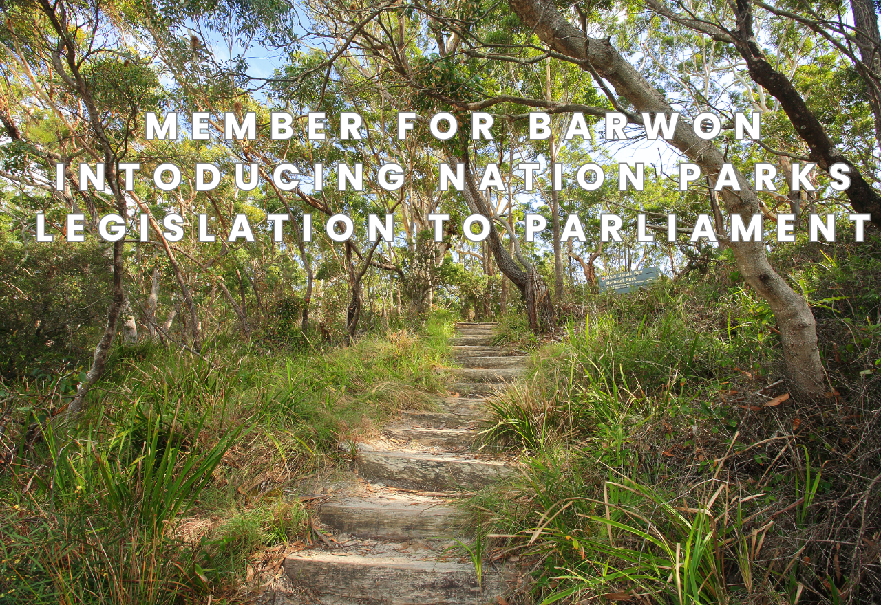 Roy Butler legislating for better national parks 