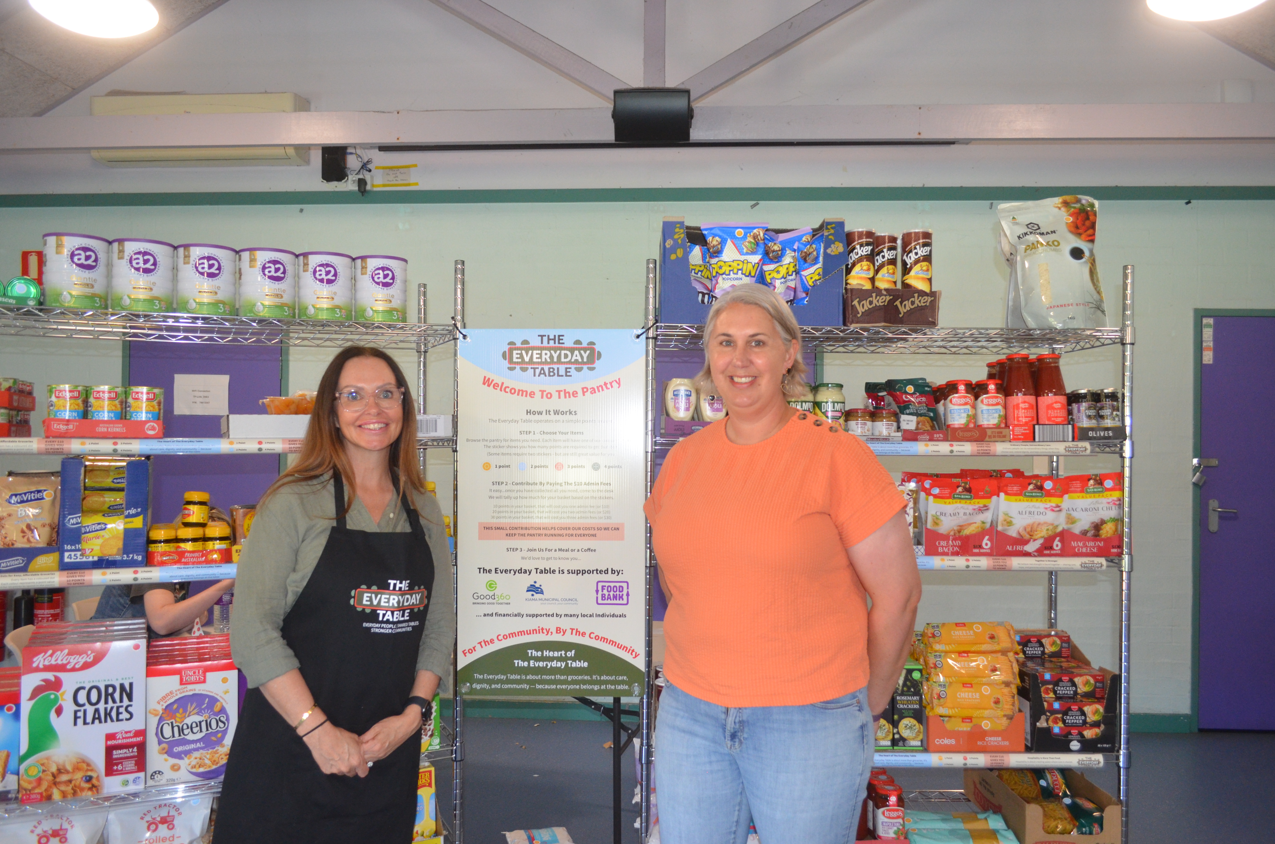 Neighbours lifting neighbours at Kiama Downs’ Everyday Table