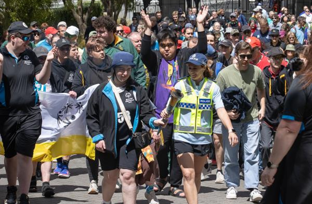 Special Olympics flame in Dunedin and Invercargill this weekend