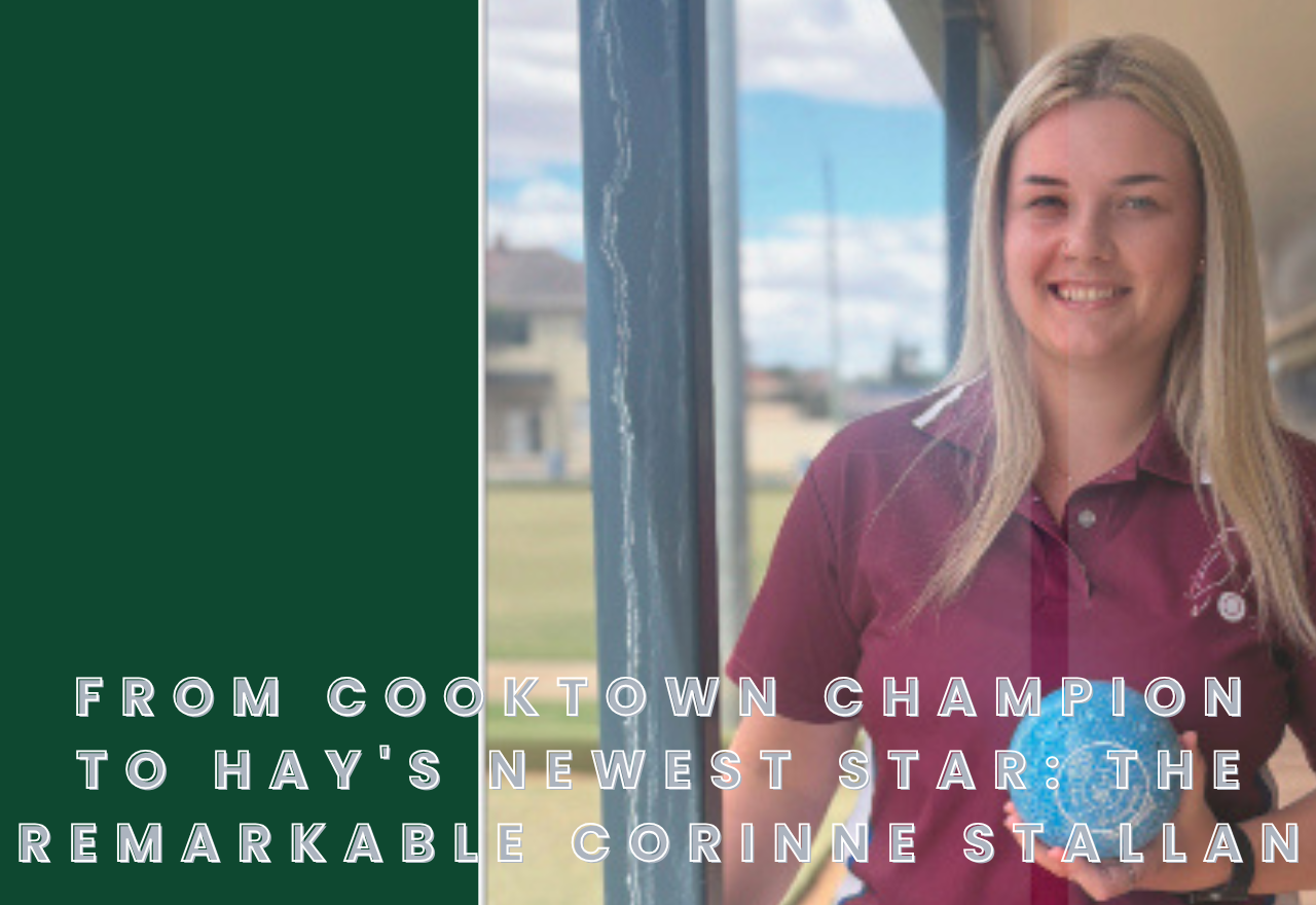 From Cooktown champion to Hay's newest star: The remarkable Corinne Stallan