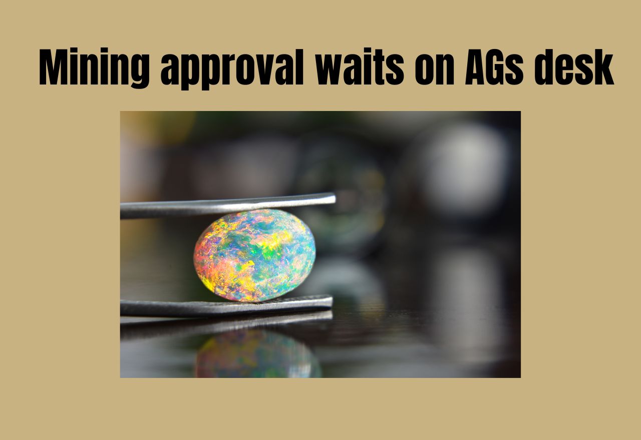 White Cliffs mining future hangs on AG Rowland’s desk