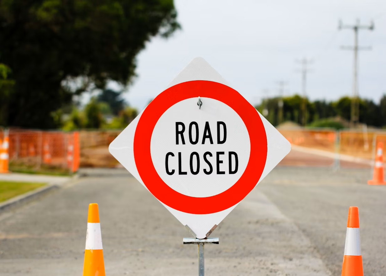 24 hour closure - SH96 closed at Thomas Hill - Updates