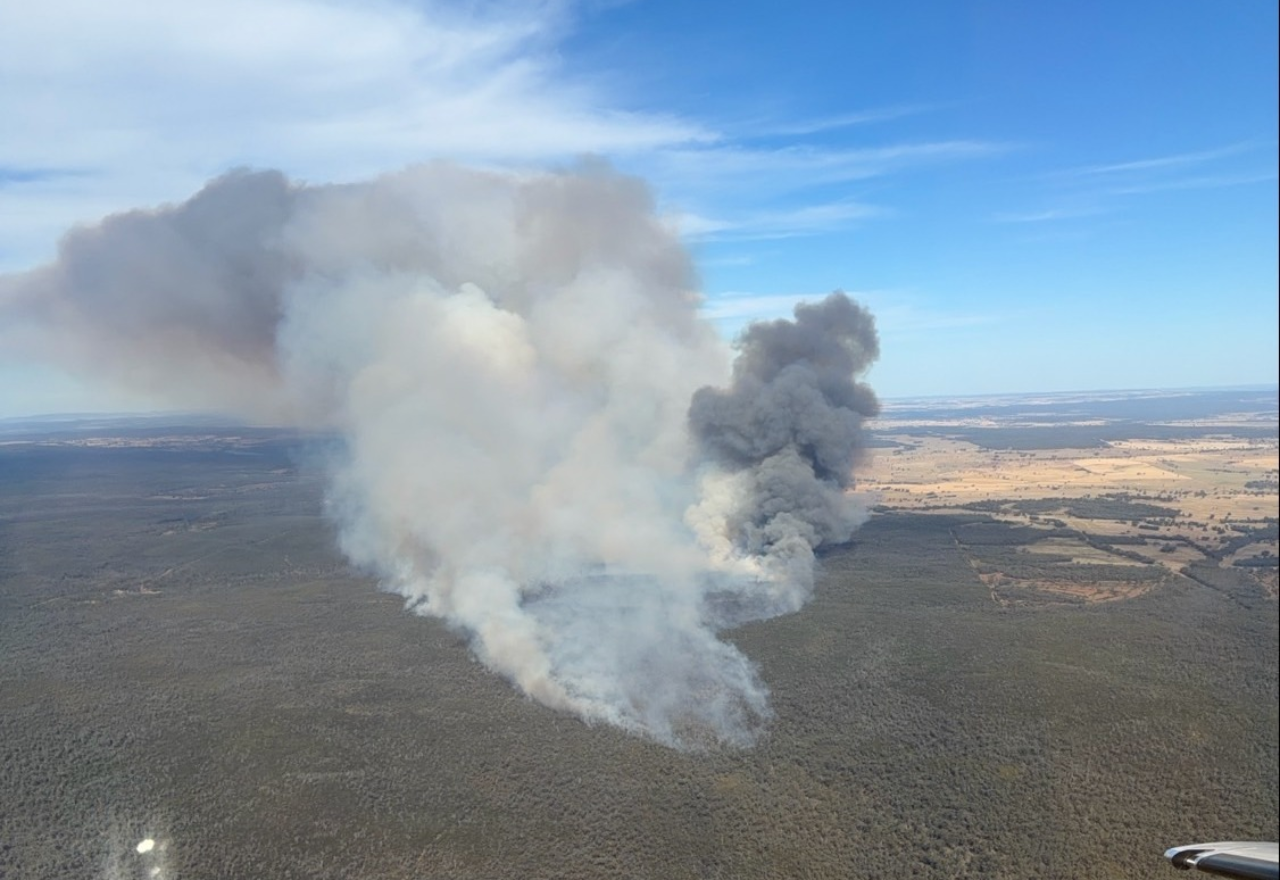 Gilgandra RFS crews helping at Goonoo fire