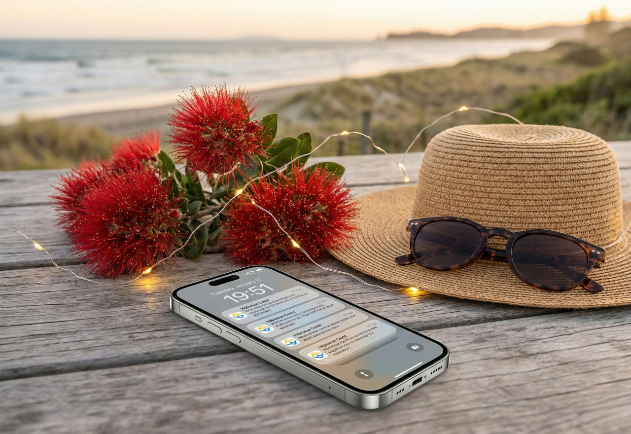 Season’s Greetings From The Hibiscus Coast App