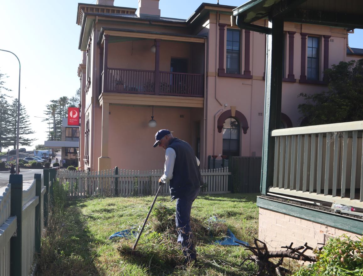 Lions pride takes grassroots action for historic site