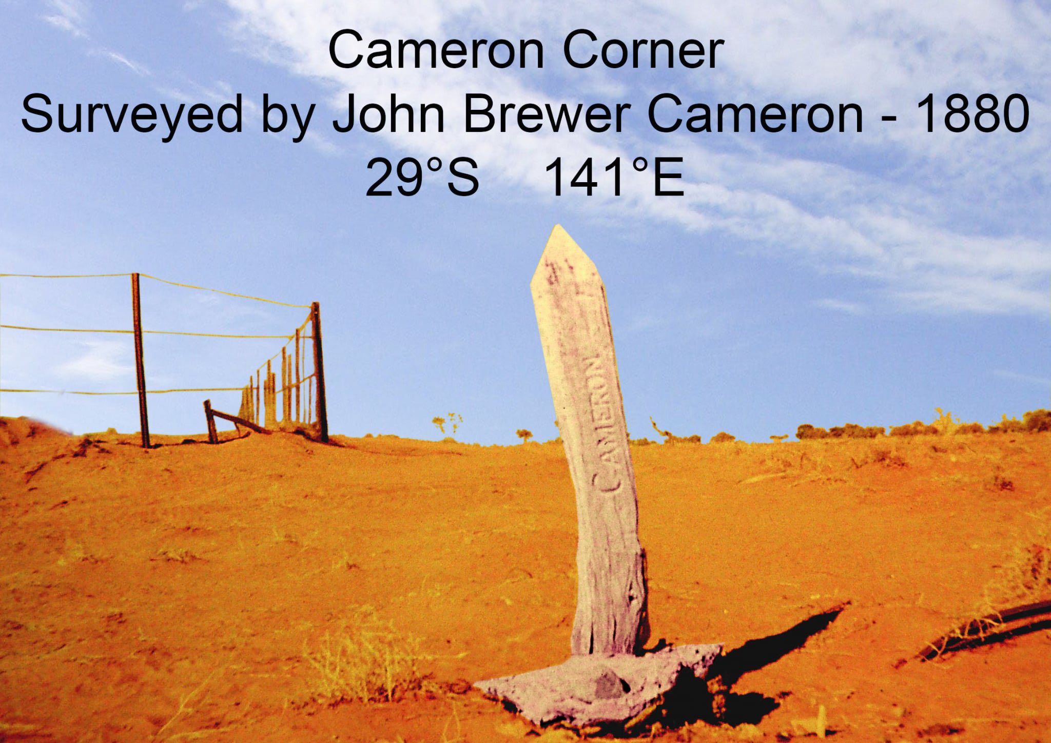 Cameron Corner: Where three states meet and history was made