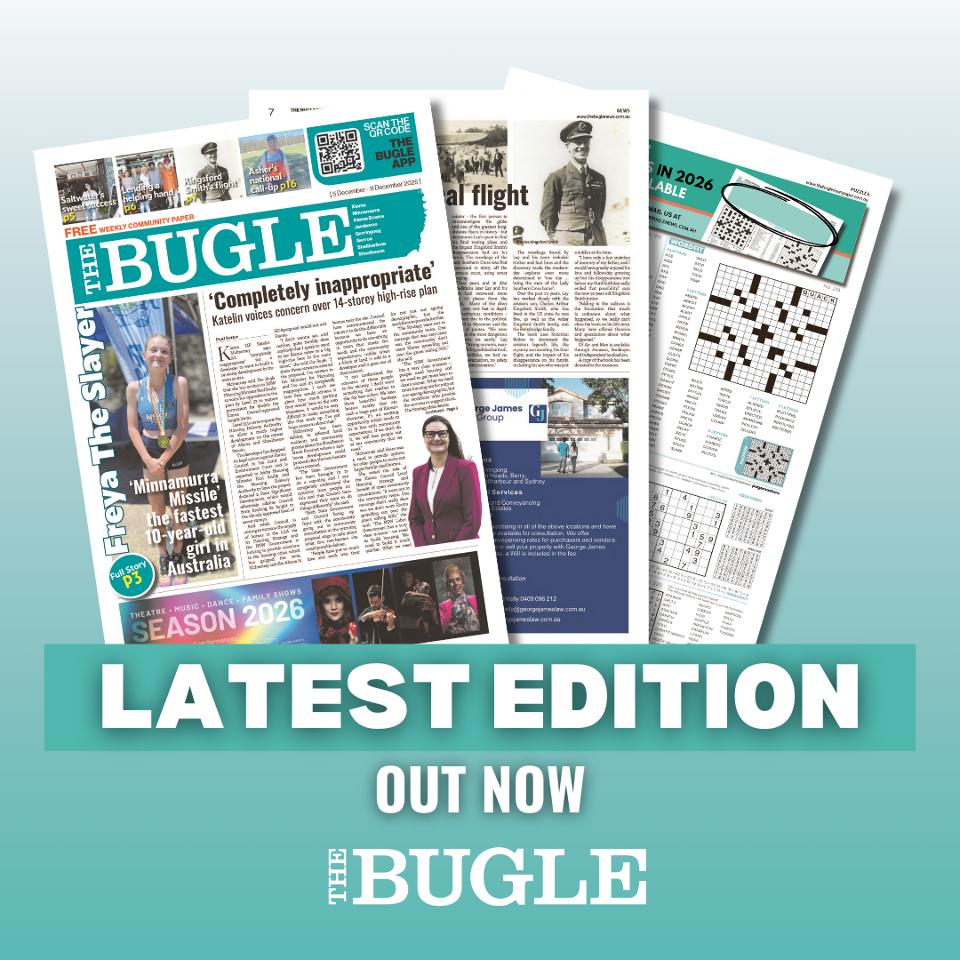 Plenty of local news and views in The Bugle 5 December edition