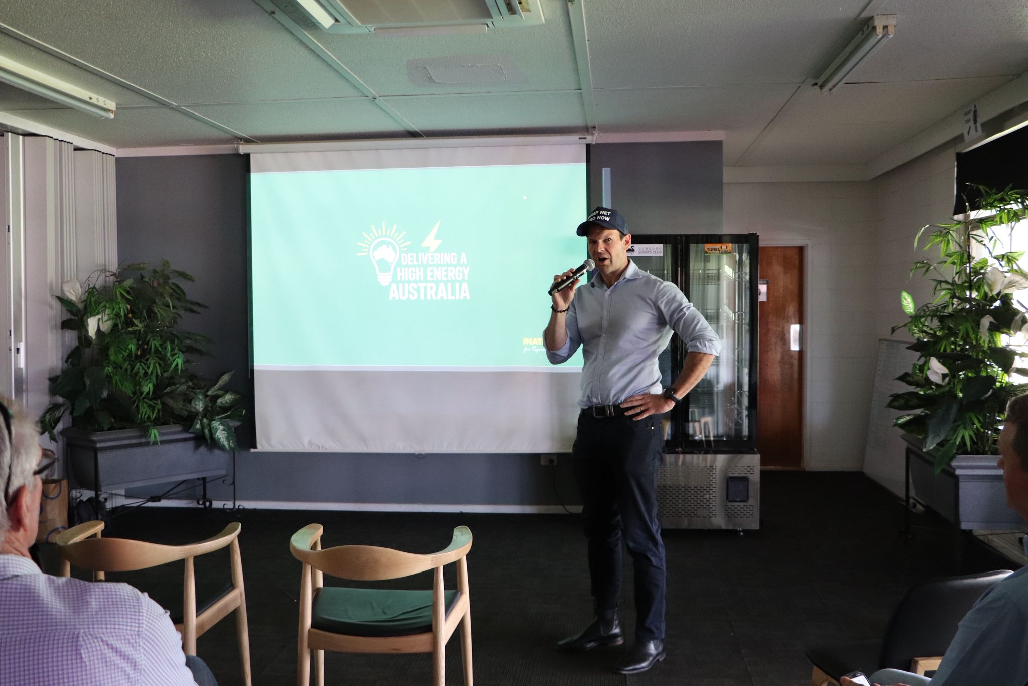 Nationals MPs spruik energy policy in Dunedoo