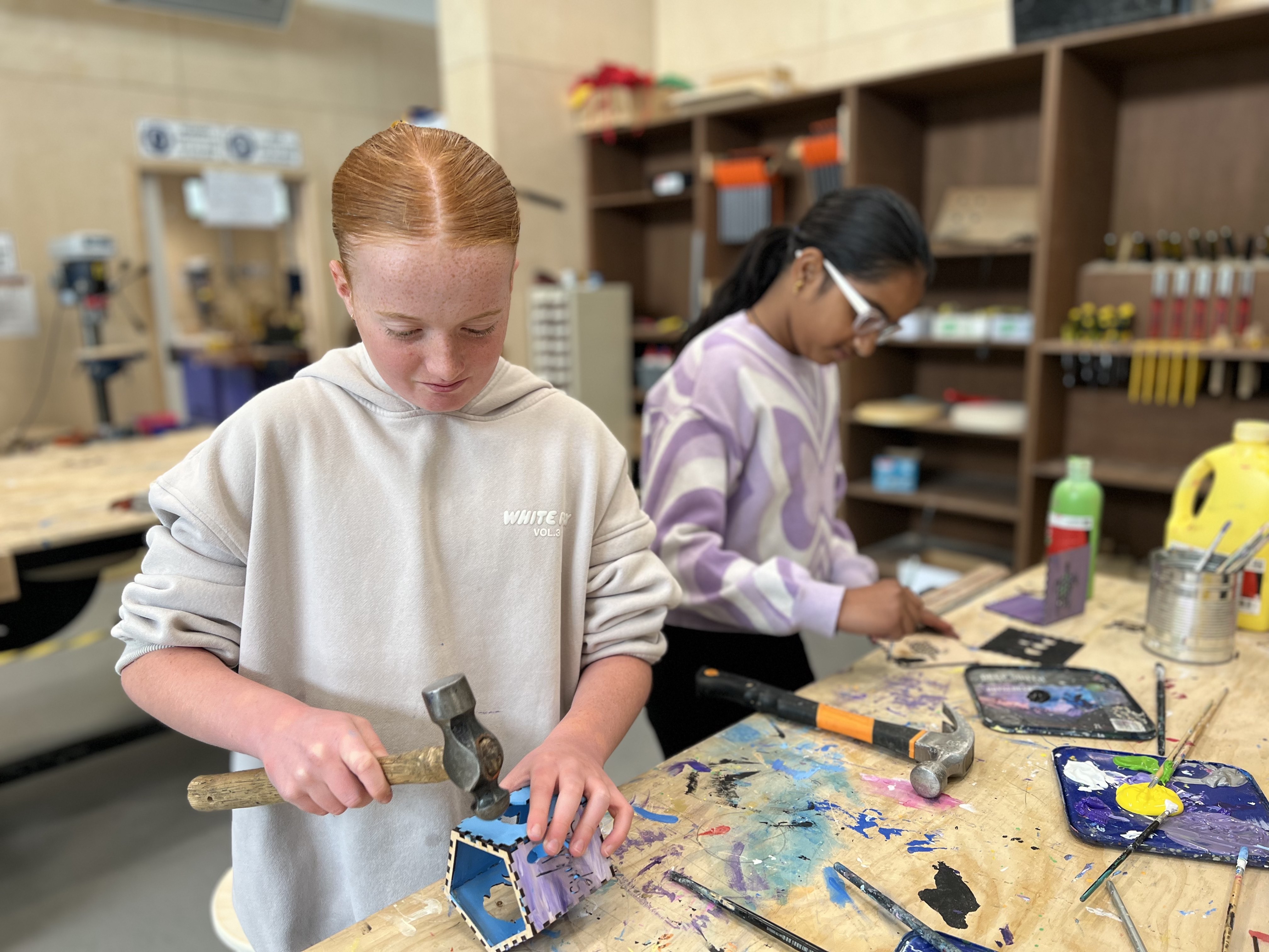 Crafting, cooking, and chainsaws as Cromwell College wraps up 