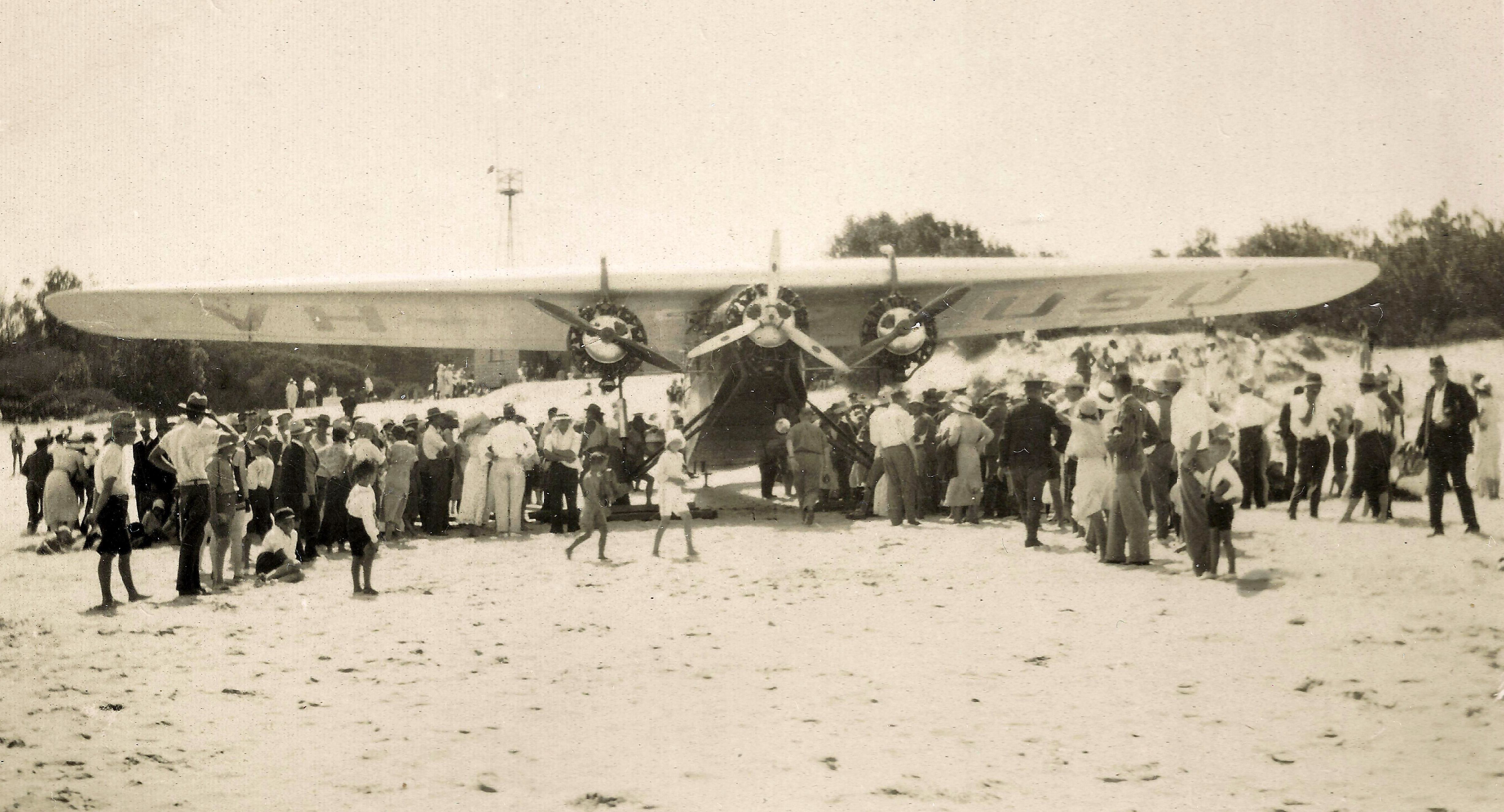 When Kingsford Smith took flight at Gerroa