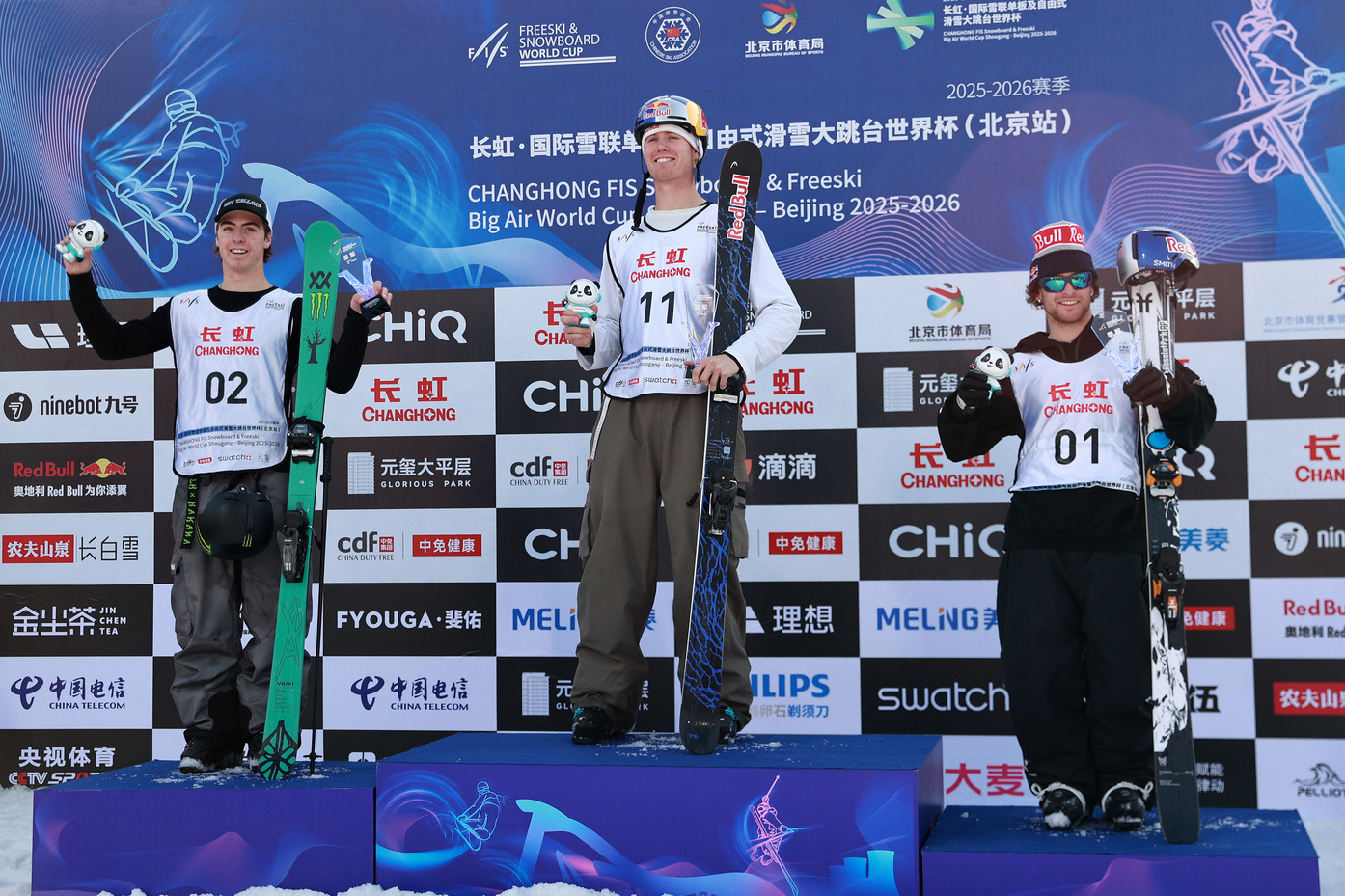 Double podium for Kiwi freeskiers in China