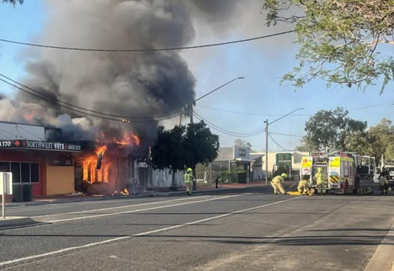 Walgett responds to Galuma-li building blaze