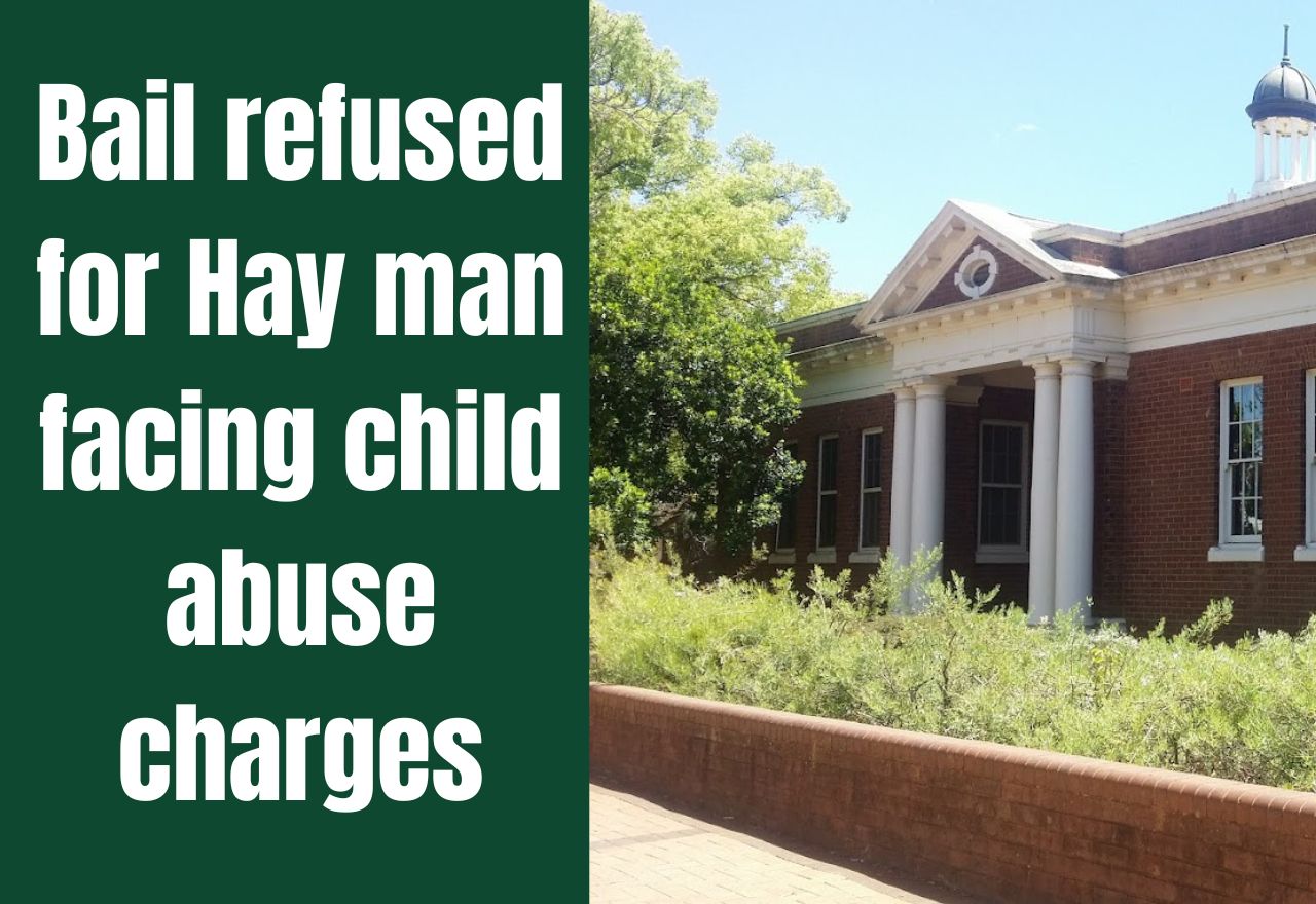 Bail refused for Hay man facing child abuse charges