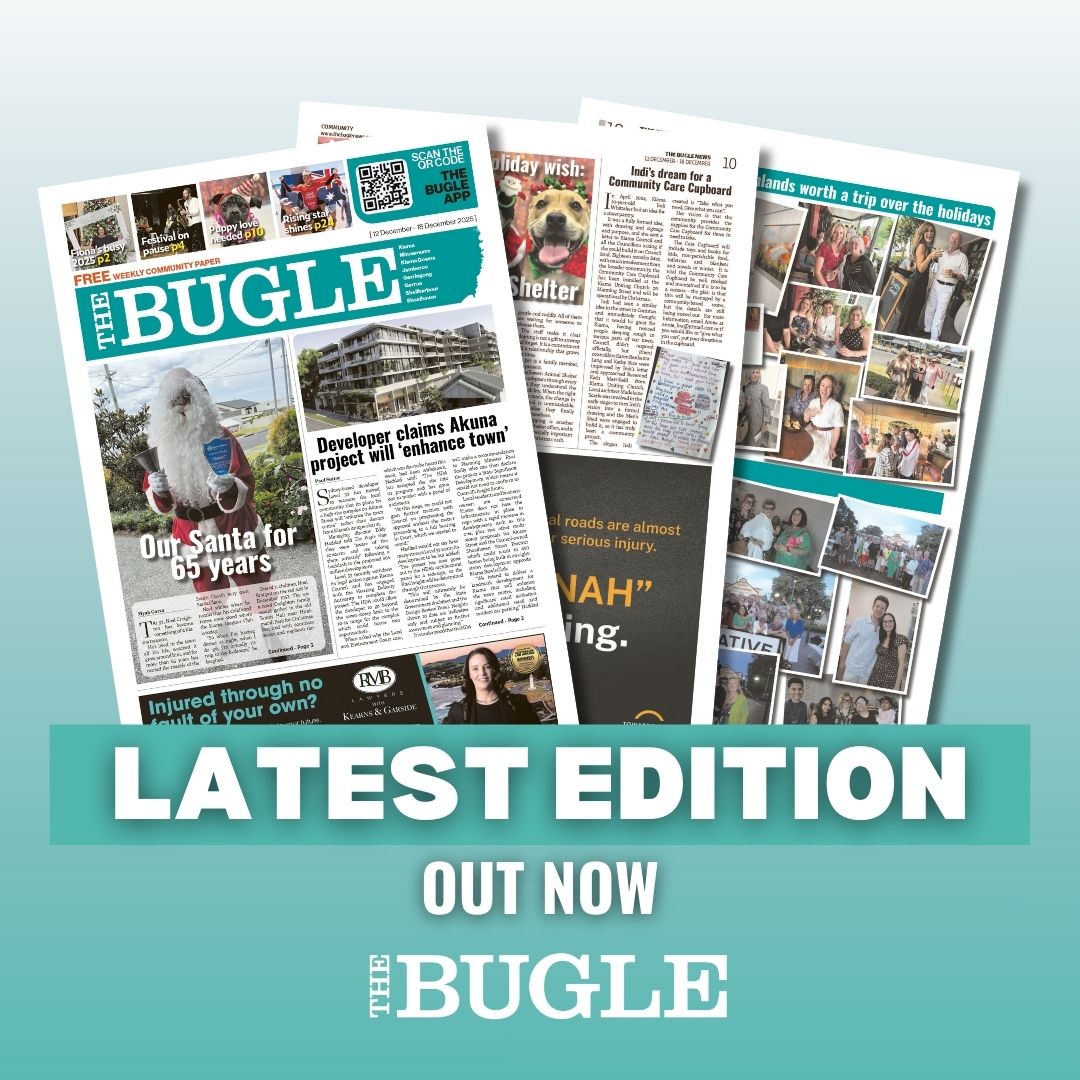 Plenty of local news and views in The Bugle 12 December edition