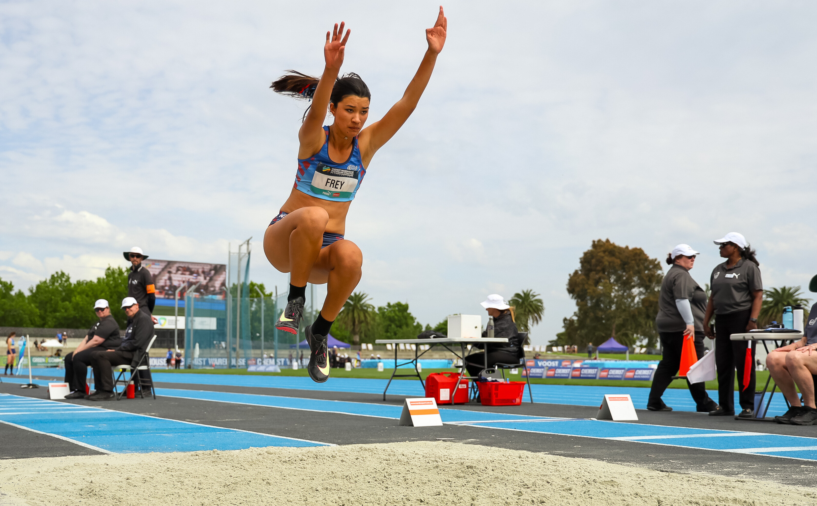 Three-time National Champion leaps to victory