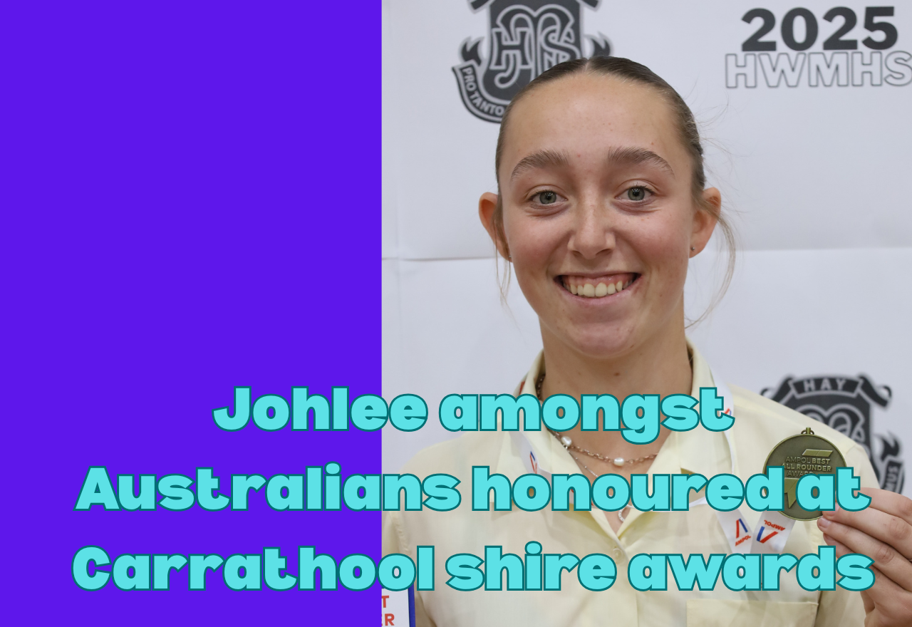 CARRATHOOL SHIRE CELEBRATES LOCAL CHAMPIONS AT 2026 AUSTRALIA DAY AWARDS