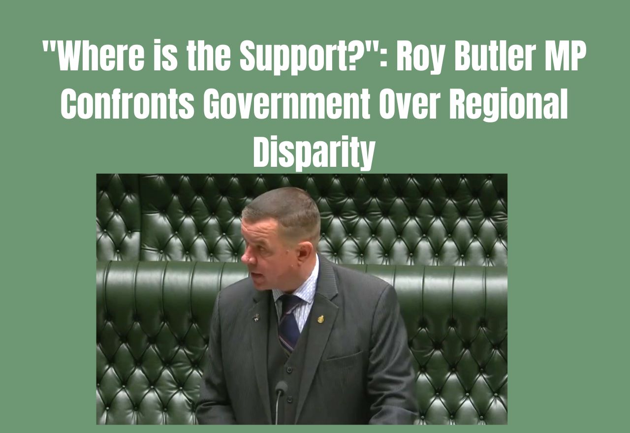 "Where is the Support?": Roy Butler MP Confronts Government Over Regional Disparity