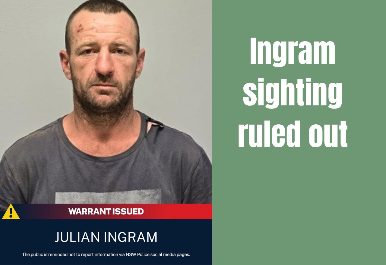 Reported sighting of wanted man verified incorrect