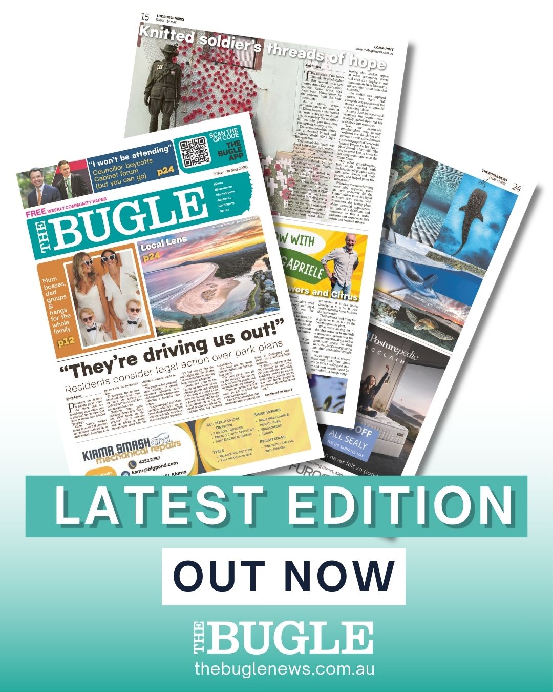 The latest issue of the The Bugle News is out!