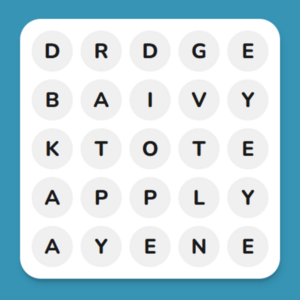 NEW! One Word Search - 10 words, fastest wins
