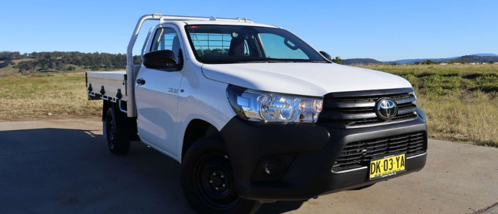 2024 Toyota Hilux Workmate TGN121R Rear Wheel Drive
