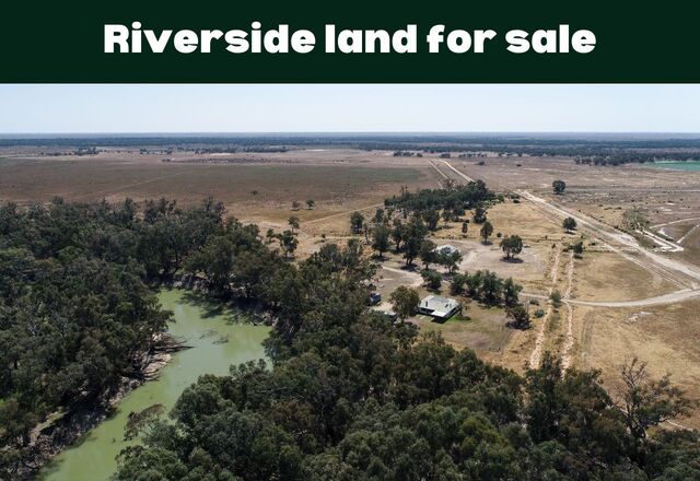 MAUDE NSW - Exclusive Murrumbidgee River Frontage 
