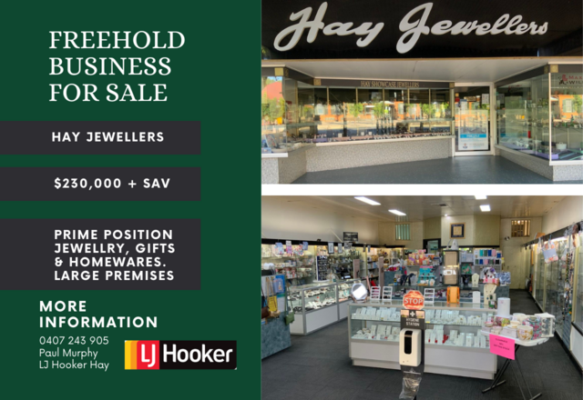 Hay, NSW - Hay Jeweller (freehold)